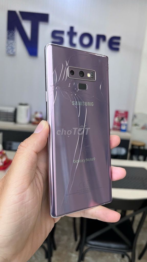 Samsung Galaxy Note 9 128GB Tím Nứt lưng. Mua bán Điện thoại tại Quận Gò Vấp Tp Hồ Chí Minh được đăng bởi NT Store hình 1
