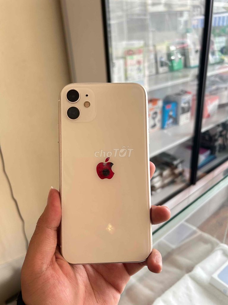 Apple iPhone 11 64GB Trắng. Mua bán Điện thoại tại Huyện Thuỷ Nguyên Hải Phòng được đăng bởi Nhật Hạ Mobile hình 1