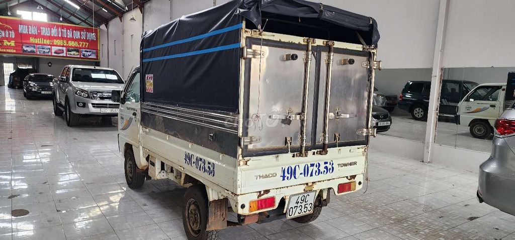 Thaco towner 2014, 750kg, thùng mui bạt. Mua bán Xe tải, xe ben tại Huyện Đức Trọng Lâm Đồng được đăng bởi THỂ TRẦN CAR hình 4