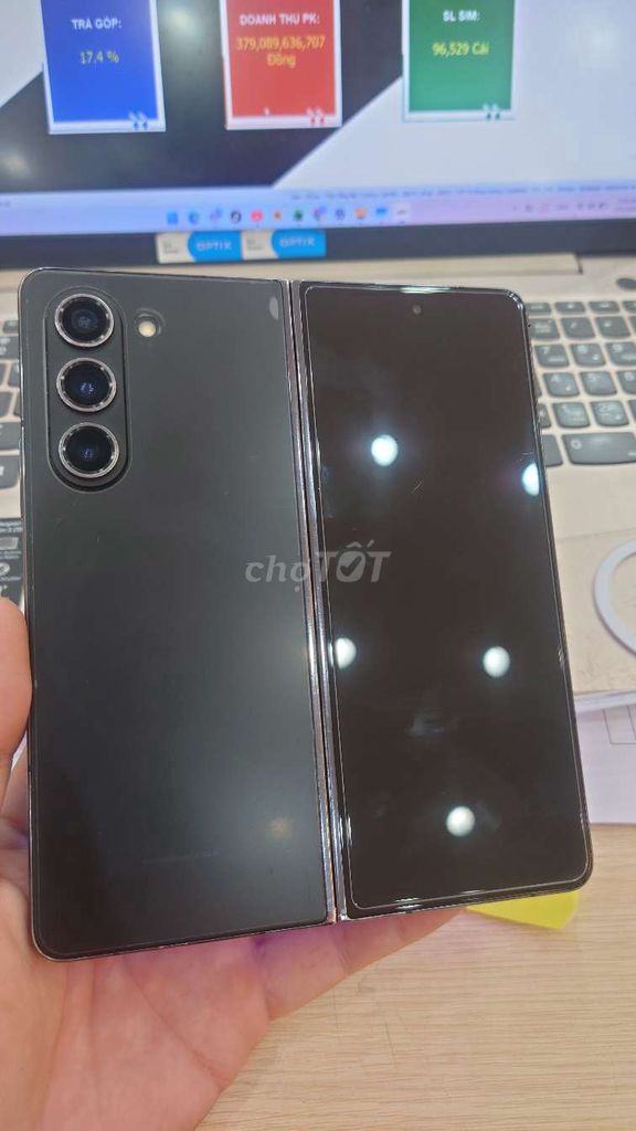 Samsung Galaxy Z Fold5 256GB Đen. Mua bán Điện thoại tại Thành phố Hồng Ngự Đồng Tháp được đăng bởi lee trần hình 1