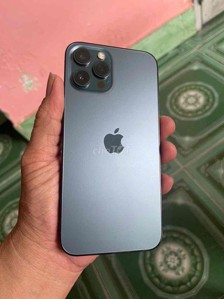 iPhone 12 Pro Max 128GB Xanh dương zin. Mua bán Điện thoại tại Huyện Củ Chi Tp Hồ Chí Minh được đăng bởi le minh hình 1