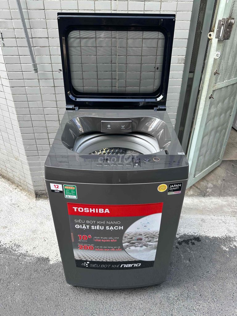 Máy Giặt Toshiba Cửa Đứng 12kg inverter BH 2 năm