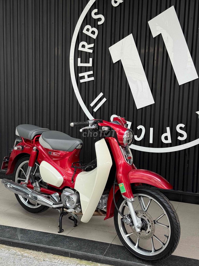 Honda Super Cub 125 - Cup 125 Đỏ nhập Thái Bs43. Mua bán Xe máy tại Quận Hải Châu Đà Nẵng được đăng bởi Lê vy  hình 3