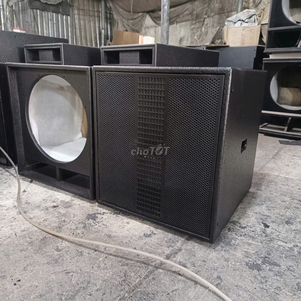 Vỏ loa sub điện bass 40-50 lỗ mạch 27-29,3(ván ép)