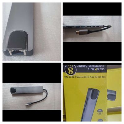 Hub type C 8in1 (HDMI + Lan), hub 8in2 dual. Mua bán Linh kiện (RAM, Card...) tại Thành phố Bến Tre Bến Tre được đăng bởi Bình