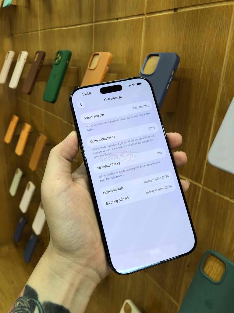 Apple iPhone 16 ProMax 256GB Đen  Mỹ. Mua bán Điện thoại tại Thành phố Thủ Dầu Một Bình Dương được đăng bởi iPhong bán iPhone hình 1
