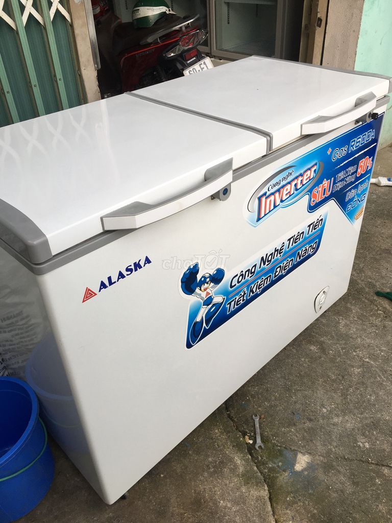 0869219649 - tủ alaska 460L 2 chế độ  riêng biệt