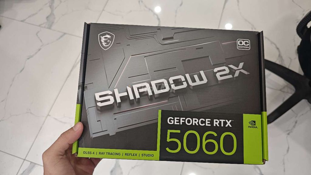 Card đồ họa MSI GeForce RTX 5060 Đen Mới. Mua bán Linh kiện (RAM, Card...) tại Huyện Vĩnh Cửu Đồng Nai được đăng bởi Hoàng Long hình 1