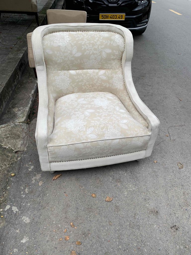 Sofa đơn. Sofa tân cổ điển. Sofa