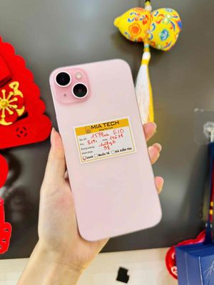 Apple iPhone 15 Plus Lock 128GB Hồng Pastel 81%