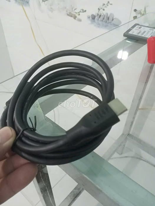 Cáp HDMI 2K màu Đen. Mua bán Phụ kiện (Màn hình, Chuột...) tại Huyện Củ Chi Tp Hồ Chí Minh được đăng bởi Hội Đồ Điện Tử hình 1