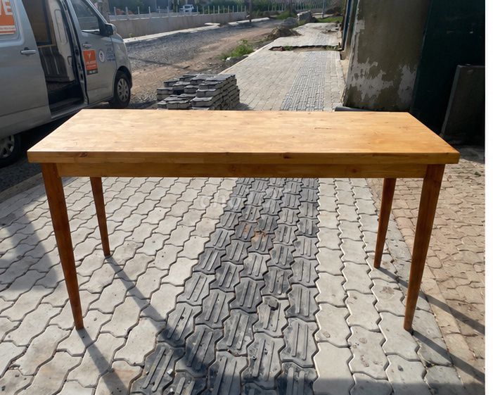 Thanh lý bàn ăn gia đình gỗ cao su mới. Mua bán Bàn ghế tại Quận Phú Nhuận Tp Hồ Chí Minh được đăng bởi Nội Thất hình 1