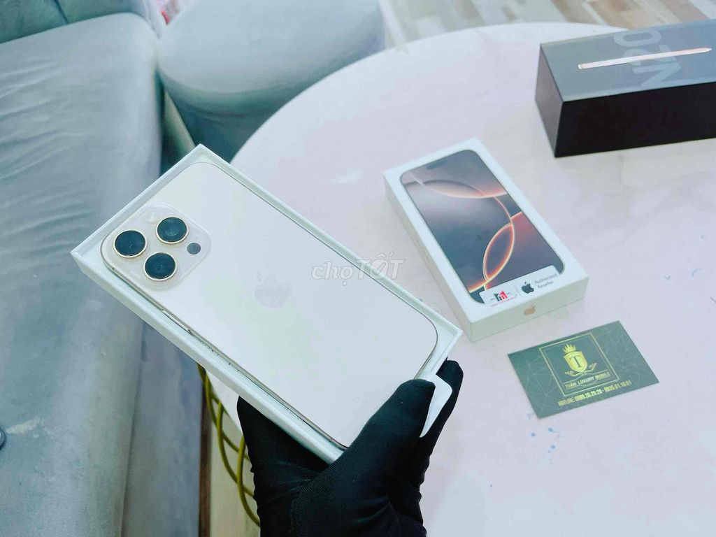 iPhone 16 Pro Max 256G VN likenew pin 99% BH 8/26. Mua bán Điện thoại tại Quận Hải Châu Đà Nẵng được đăng bởi TUẤN LUXURY MOBILE ĐÀ NẴNG hình 1