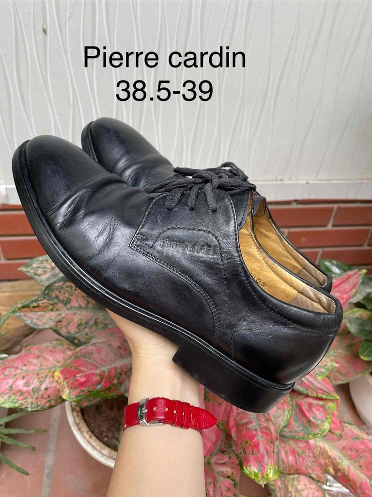 Giày nam da thật hiệu pierre cardin size 40