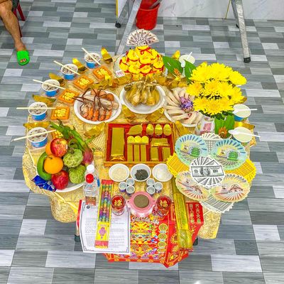 Bộ Tam Sên Lễ Vật Tam Tài Trong Ngày Khai Trương.. Dịch vụ tại Quận Ninh Kiều Cần Thơ được đăng bởi Dịch vụ đồ cúng trọn gói Tâm Phúc Cần Thơ