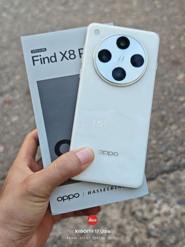 Oppo Find X8 Pro 512GB Trắng. Mua bán Điện thoại tại Thành phố Phan Thiết Bình Thuận được đăng bởi Duy nguyễn  hình 1