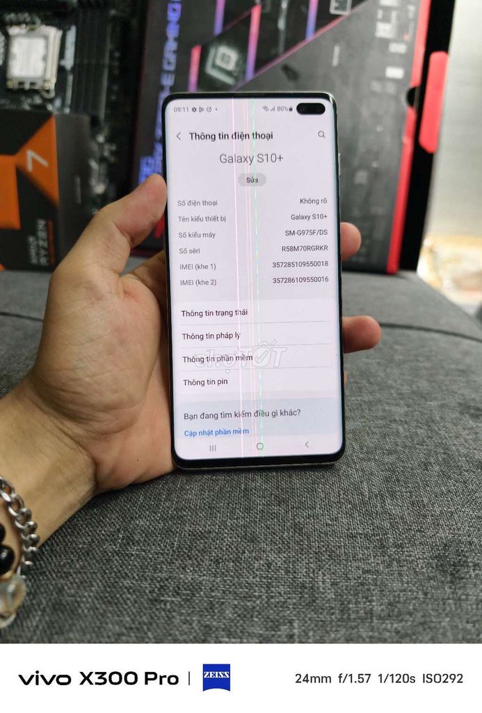 Samsung Galaxy S10 Plus 8GB/128GB 98%. Mua bán Điện thoại tại Quận 7 Tp Hồ Chí Minh được đăng bởi Huyền Diệu hình 1