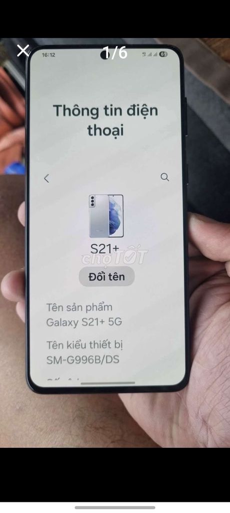 Samsung S21 Plus Đen 2 sim. Mua bán Điện thoại tại Thành phố Lạng Sơn Lạng Sơn được đăng bởi hùng cá chép hình 1