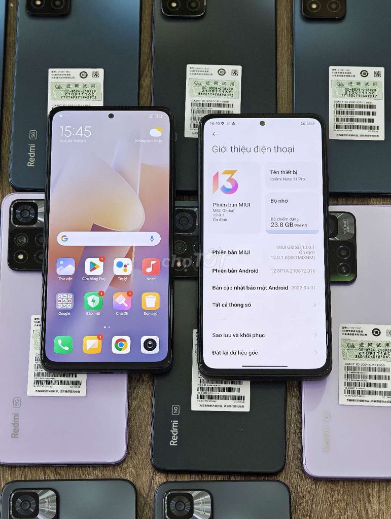 Redmi Note 11 Pro 5G. Rom Quốc Tế. Rom 128, 256GB.. Mua bán Điện thoại tại Thành phố Thủ Đức Tp Hồ Chí Minh được đăng bởi Bắp Mobile hình 3