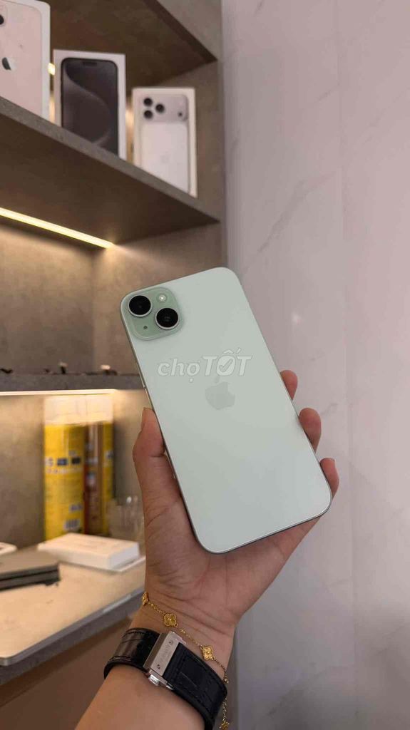 Apple iPhone 15 Plus 128GB Xanh lá 99%. Mua bán Điện thoại tại Quận Ngũ Hành Sơn Đà Nẵng được đăng bởi Nghĩa  hình 1