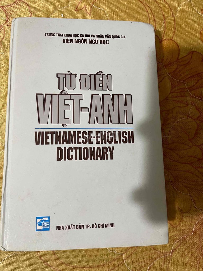 Từ điển Việt Anh như hình