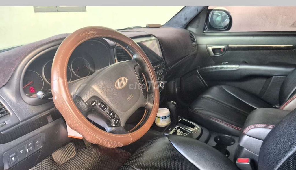 Hyundai Santafe 2009 максимальная комплектация черный