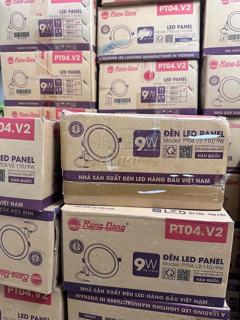 Đèn LED Panel Rạng Đông PT04.V2 9W