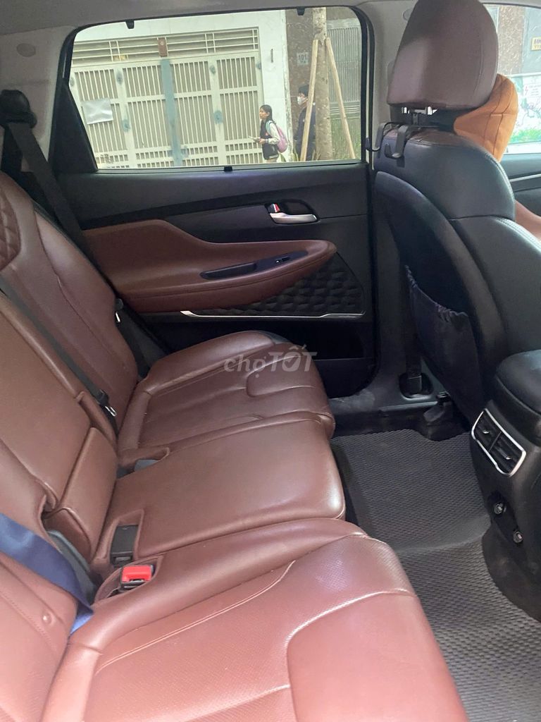 Hyundai SantaFe 2021 Xăng Trắng