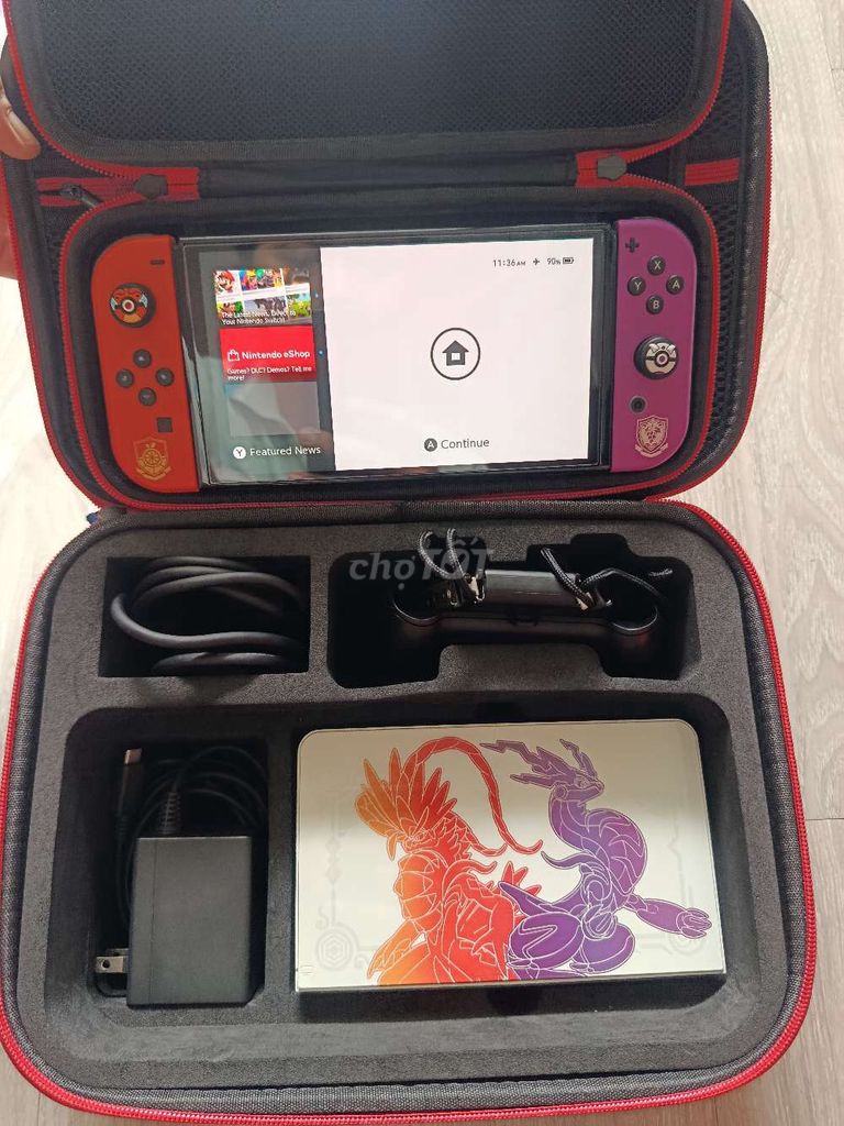 Nintendo Switch Oled Pokemon 256GB. Mua bán Thiết bị chơi game tại Quận Ninh Kiều Cần Thơ được đăng bởi Pt Switch Cần Thơ hình 1