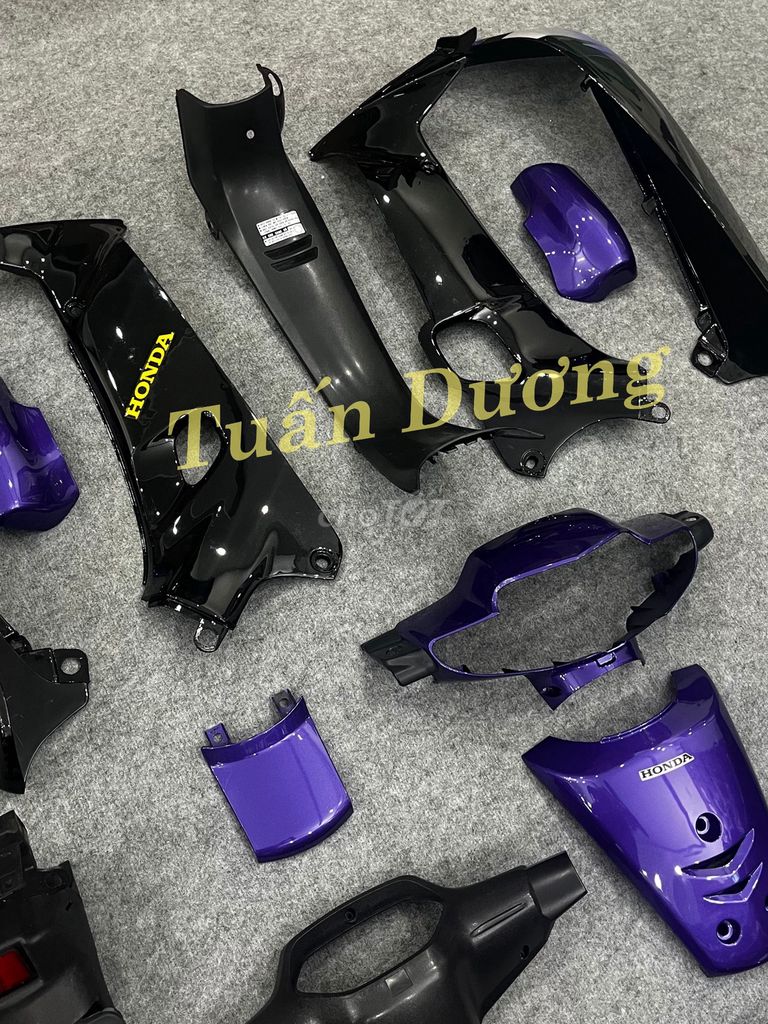 Dàn Áo Wave ZX Màu Tím Huế Cho Xe Wave ZX Tím. Mua bán Phụ tùng xe tại Quận Hà Đông Hà Nội được đăng bởi Phụ Tùng Xe Tuấn Dương hình 2