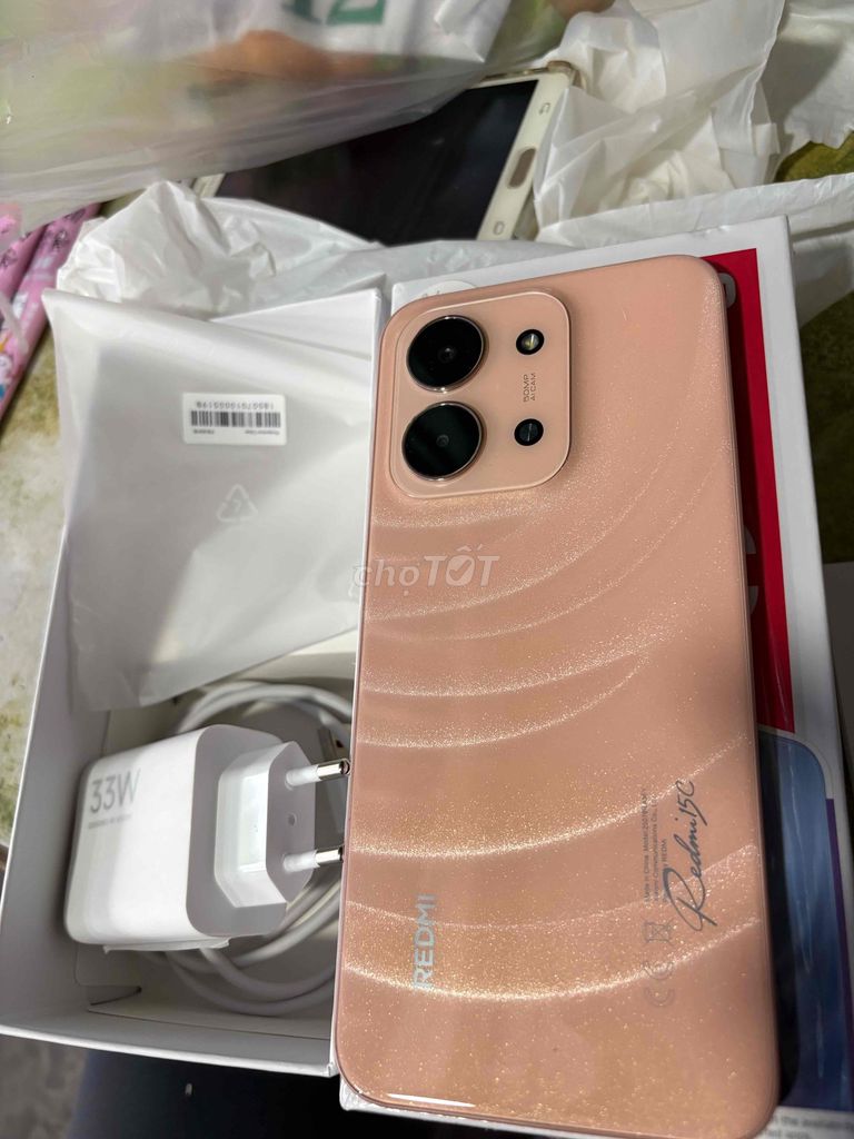 Xiaomi Redmi 15C 128GB Hồng. Mua bán Điện thoại tại Quận 6 Tp Hồ Chí Minh được đăng bởi phuong hình 1