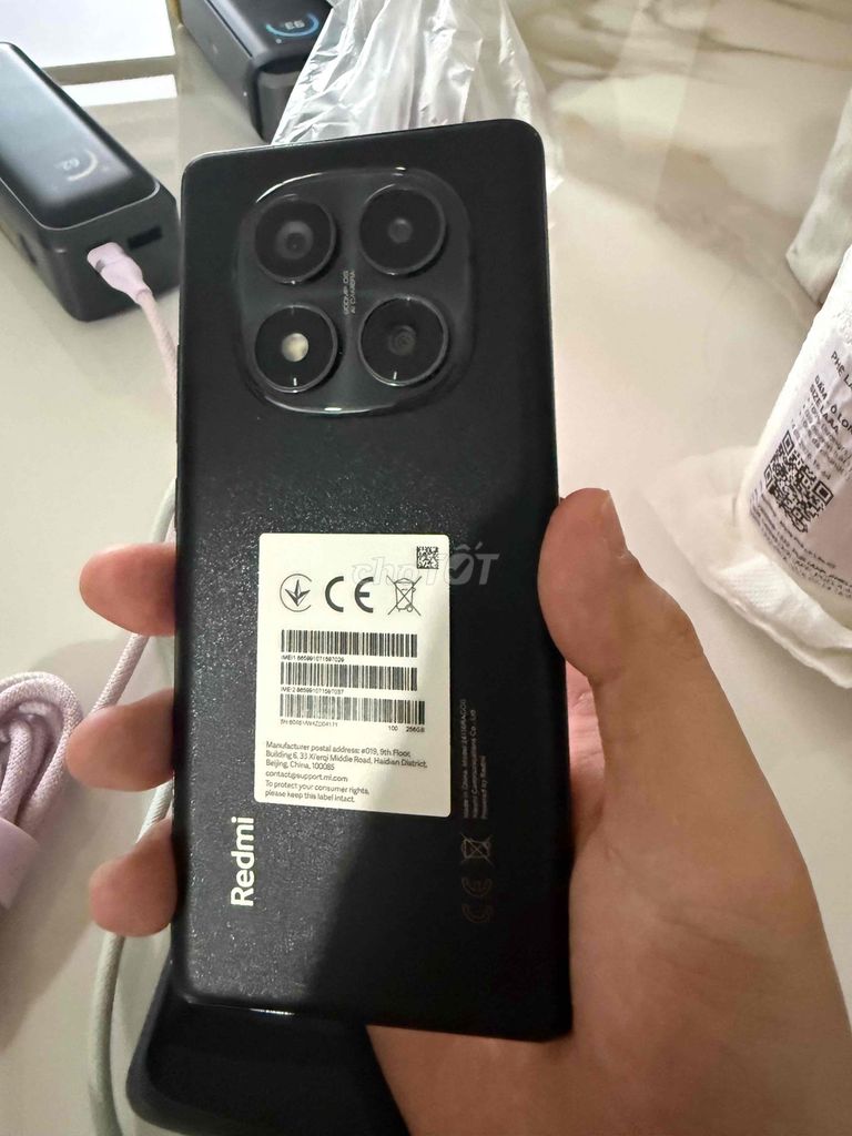 Xiaomi Redmi Note 14 Pro 256GB Đen. Mua bán Điện thoại tại Quận 6 Tp Hồ Chí Minh được đăng bởi Shiki hình 1
