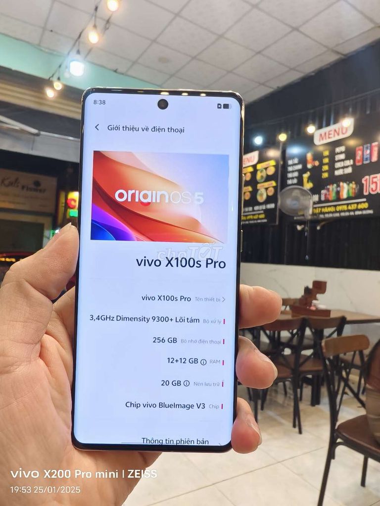 Vivo X100s pro 12/256GB