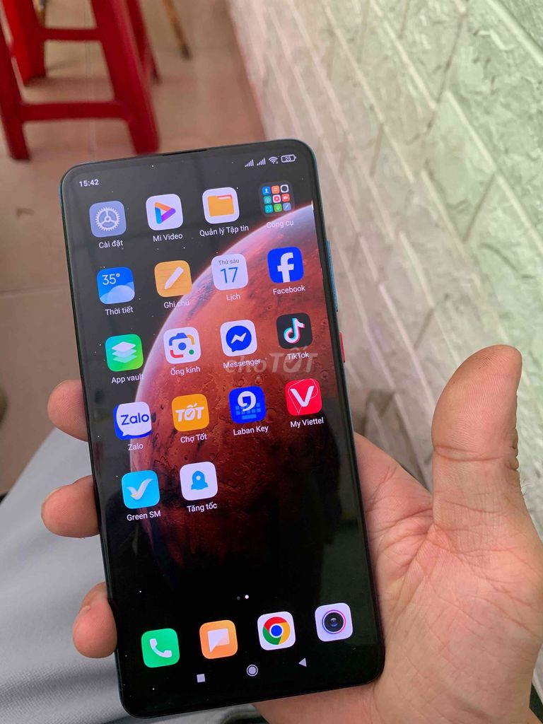 Xiaomi K20 Đỏ tím đã sử dụng. Mua bán Điện thoại tại Quận Liên Chiểu Đà Nẵng được đăng bởi Quán Net gaming hoà khanh  hình 1