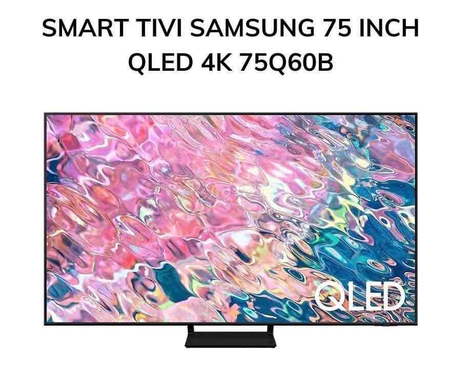 TIVI 4K SAMSUNG QLED 75":TÌM GIỌNG NÓI:BH HÃNG DÀI