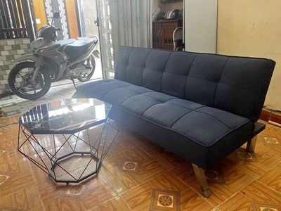 Ghế sofa gập được, kt 950x1700mm+bàn đá kim cương. Mua bán Bàn ghế tại Quận Cẩm Lệ Đà Nẵng được đăng bởi Nguyễn Xuân Thắng