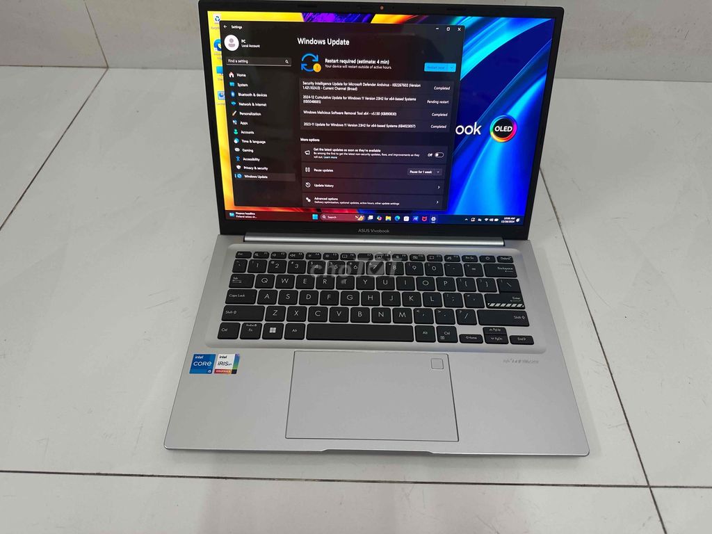 Asus Vivobook 14 Oled i5 16gb 512gb Bh 01-2026