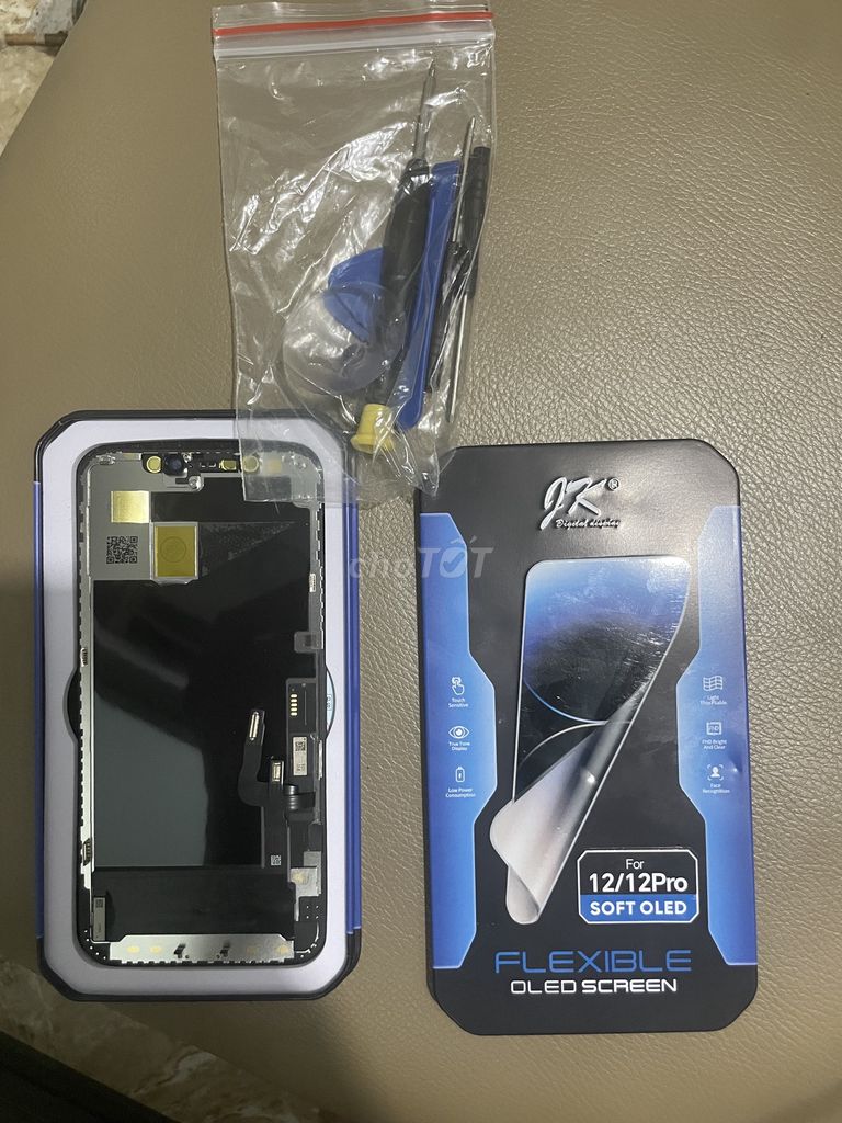 Màn hình JK iPhone 12/12 Pro OLED Đen. Mua bán Linh kiện (RAM, Card...) tại Quận Hà Đông Hà Nội được đăng bởi Trường Phạm hình 1