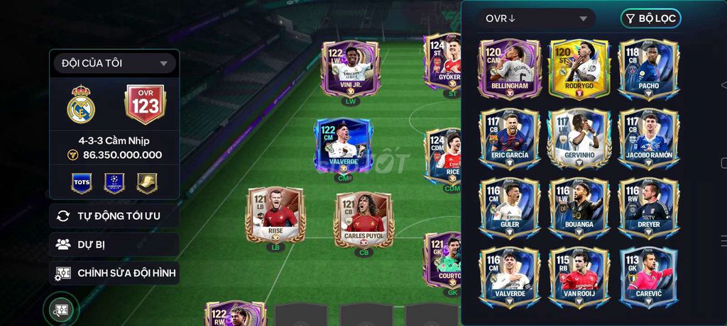 Tài khoản game FIFA Mobile. Mua bán Thiết bị chơi game tại Huyện Thoại Sơn An Giang được đăng bởi Khôi Lê hình 1