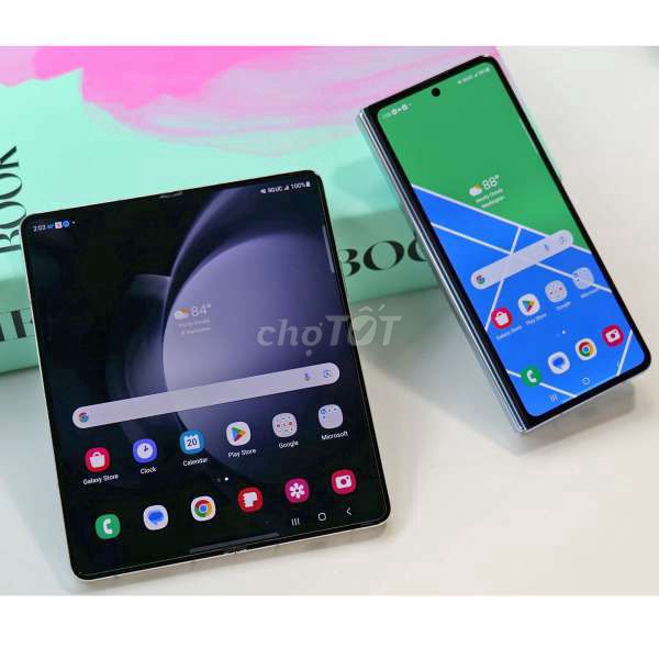Samsung Galaxy Z Fold 5 xanh 99%. Mua bán Điện thoại tại Quận Sơn Trà Đà Nẵng được đăng bởi Phuc Dinh hình 1