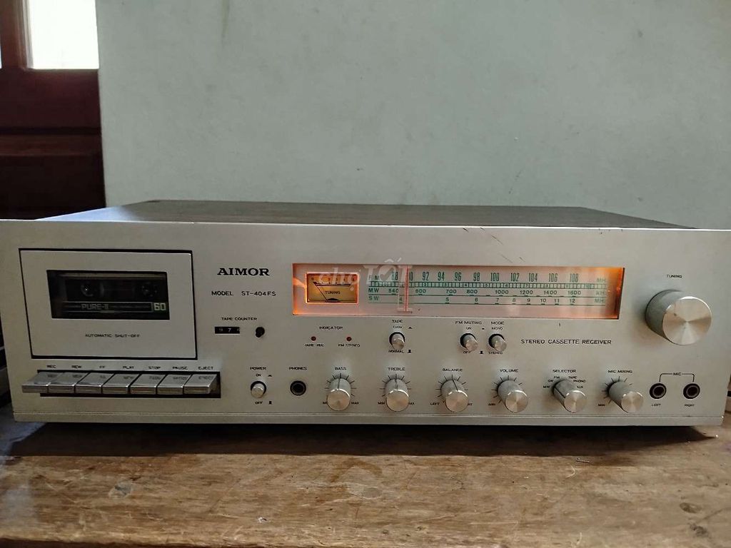Radio Cassette AIMOR ST-404FS. Mua bán Tivi, Âm thanh tại Huyện Bình Lục Hà Nam được đăng bởi Hùng Phạm hình 1
