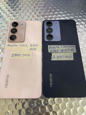 Realme C75X Ram6/128gb và 8/256gb