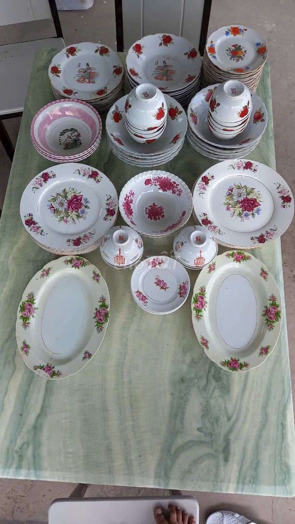 Chén dĩa tô xưa.. Mua bán Đồ sưu tầm, đồ cổ tại Thành phố Sóc Trăng Sóc Trăng được đăng bởi Lư quang vinh hình 1