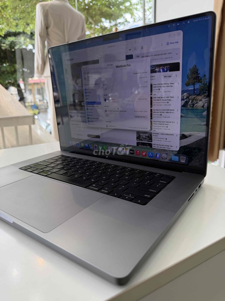 Apple MacBook Pro 16 inch M1 Pro 1T. Mua bán Laptop tại Huyện Cai Lậy Tiền Giang được đăng bởi Nôbi Tan hình 1