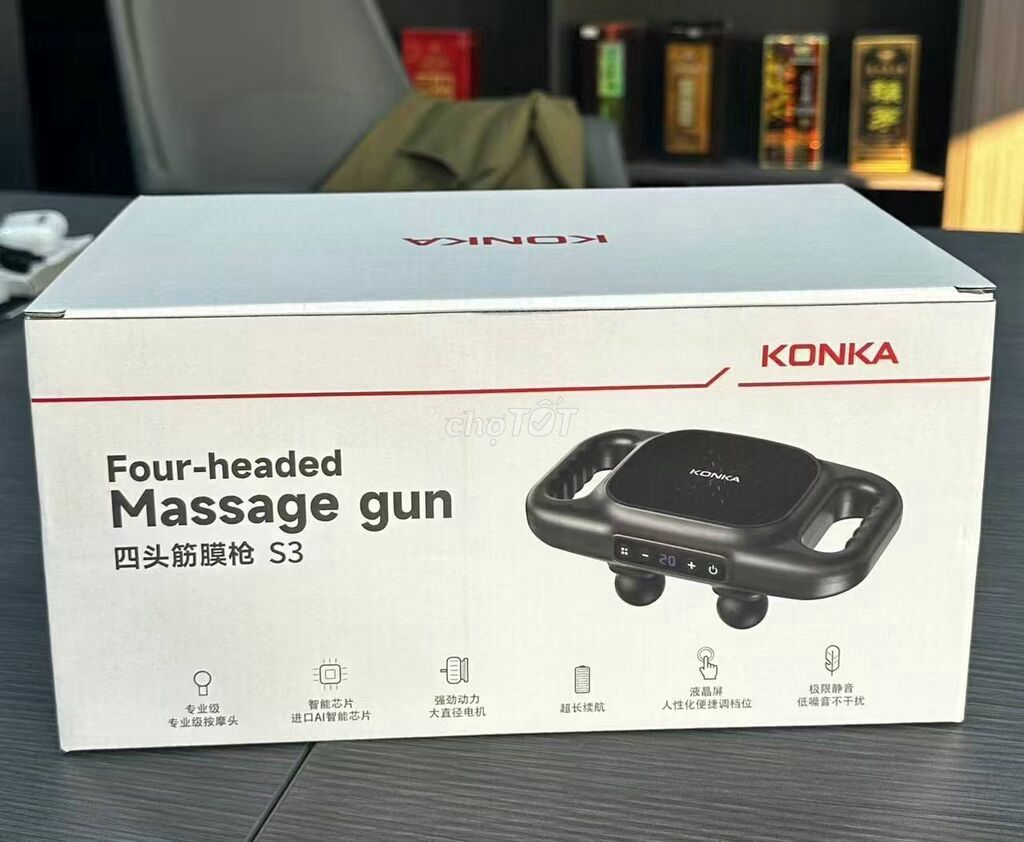 {FREESHIP} Máy Massage Gun hãng KONKA. Mua bán Nội thất, đồ gia dụng khác tại Quận Đống Đa Hà Nội được đăng bởi Bases Store 1 hình 5
