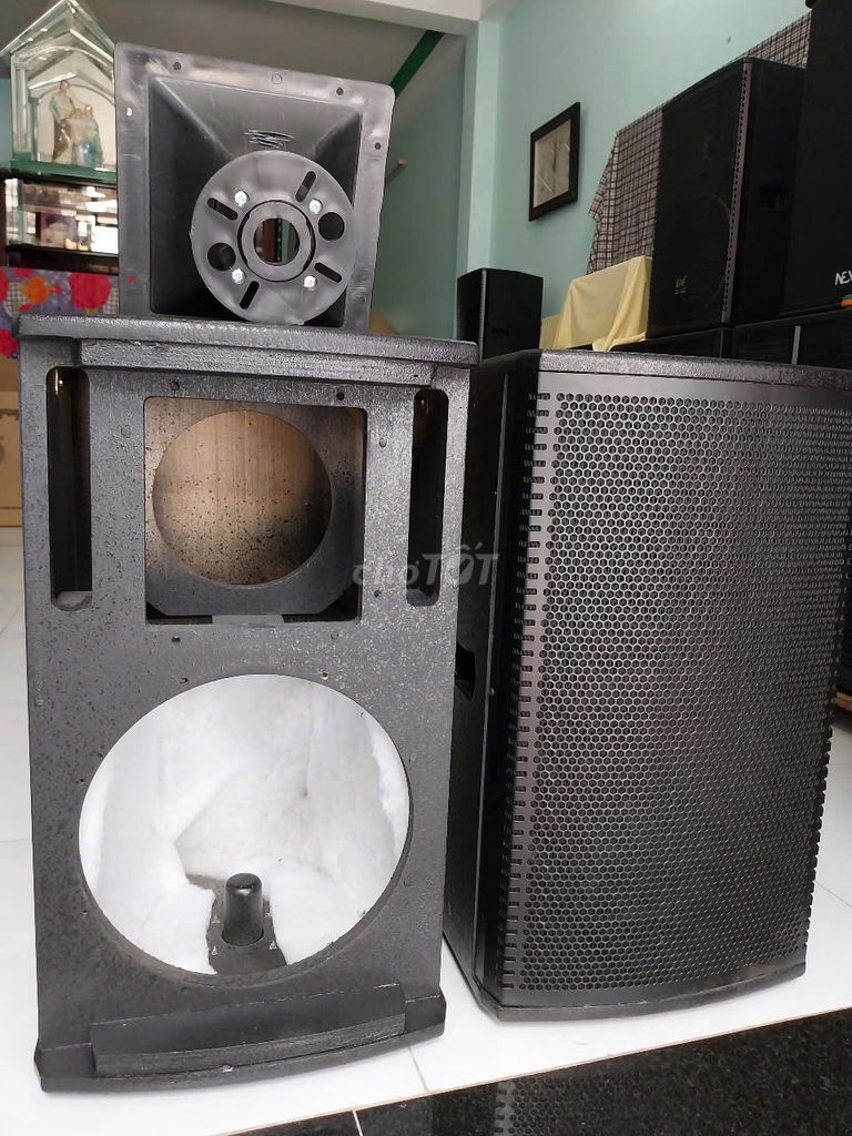 Vỏ loa full bass 3 tấc ván mdf và ván ép-hàng mới. Mua bán Tivi, Âm thanh tại Quận 12 Tp Hồ Chí Minh được đăng bởi Tiến Dũng audio hình 5