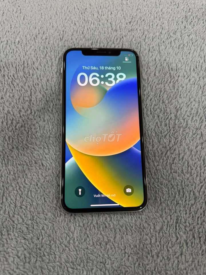 Iphone X-trắng tinh khôi-màn đẹp long lanh màn zin