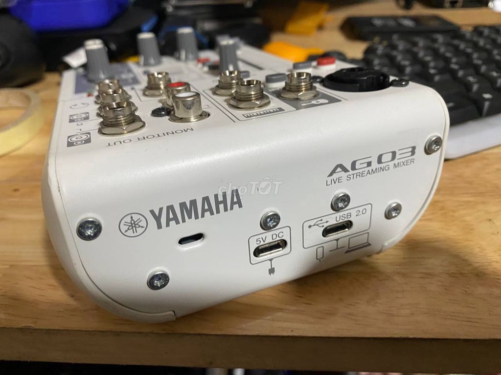 Mixer live treaming Yamaha  Ag03 keng Nhật cần bán. Mua bán Tivi, Âm thanh tại Huyện Trà Ôn Vĩnh Long được đăng bởi maximura hình 1