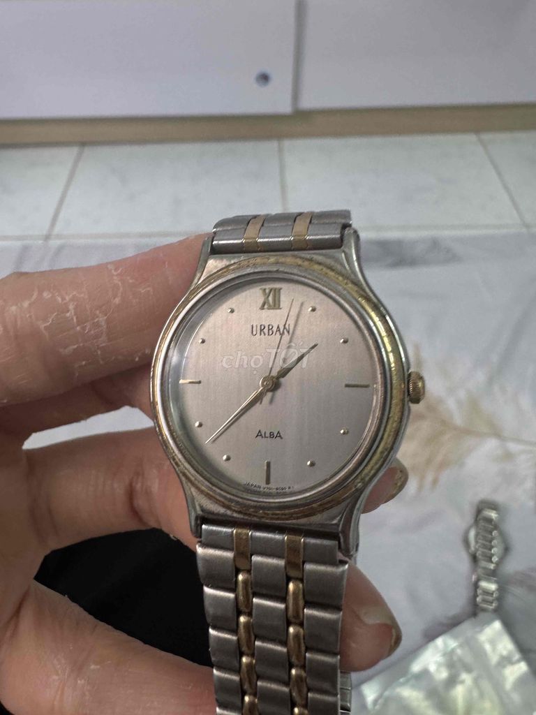 Đồng hồ ALBA kim loại bạc vàng. Mua bán Đồng hồ tại Quận 12 Tp Hồ Chí Minh được đăng bởi Lan nguyễn hình 1