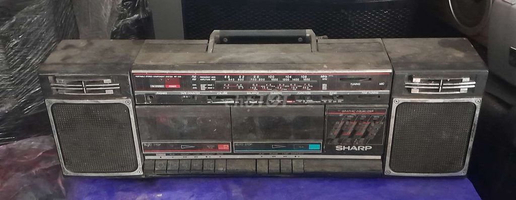 Cassette Sharp WF-339 Decor. Mua bán Tivi, Âm thanh tại Quận Tân Phú Tp Hồ Chí Minh được đăng bởi Đặng Phong AUDIO  hình 1